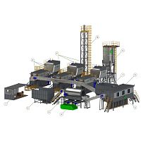 Plastic waste treatment plant Eco seriesconstructionautomated