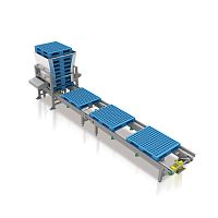 Belt conveyor EKB1200horizontaltransporttray