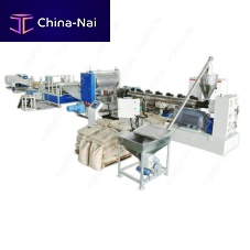 Plastics recycling extrusion line YRF seriesdimpled sheetfor HDPE