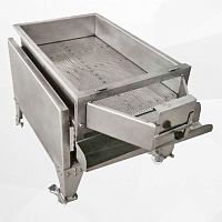 Perforated sheet metal sieve EKO - 700for food applications