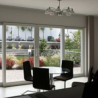 Sliding patio door woodendouble-glazeddouble leaf