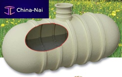 Grey water storage tank concrete
