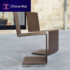 Contemporary chair BANCAKAOCOR-TEN® steelgalvanised steelcantilever