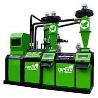 Copper recycling unit COPPER ECO seriesfor electrical cables