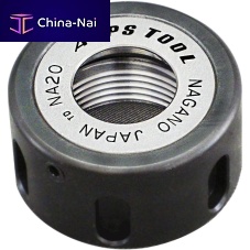 Cylindrical nut NAmetalfor collets
