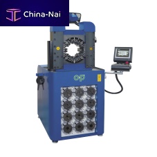 Hose crimping machine TUBOMATIC V159ESsemi-automatichydraulicPLC-controlled
