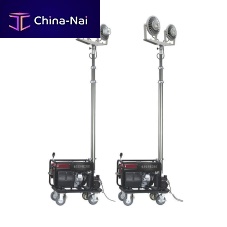 LED light tower ZW3500D series with combustion engine