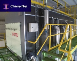 Superheated water boiler ASPMbiomassfire tubehorizontal