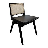 Contemporary chair Rioindoorleatherwooden