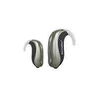 Mini BTE hearing aid Alpha XT 9bluetooth®beigebrown