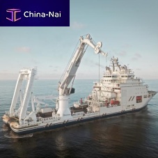 Ship crane KBCfor decksactive heave compensationknuckle boom