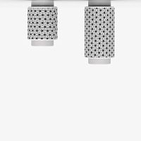 Contemporary ceiling light SMERALDINElinearceramicLED
