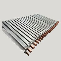 Steel alloy clad bar aluminumtitaniumstainless steel