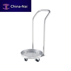 Transport trolley KM-T seriesloadingstainless steelcontainer