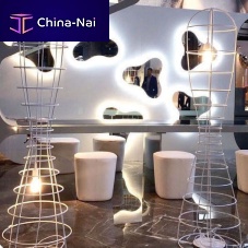 Floor-standing lamp INFINITOironcontemporarycorded