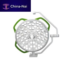 Ceiling-mounted surgical light medifa H!LightLED2-arm97