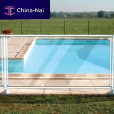 Protective barrier fixedglasspool