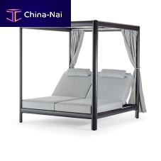 Contemporary daybed DOHAfabricaluminumaluminum base