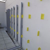 Composite fastening system COMPOS'ITEfor curtain wallfor wallfor facade