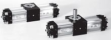 Rotary cylinder WR seriespneumaticrack-and-pinionanodized aluminum