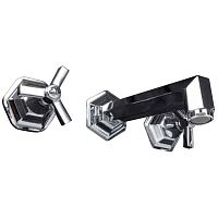 Washbasin single tap RL1017Mwall-mountedchromed metalhome