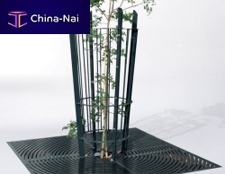 Galvanised steel tree guard VASO