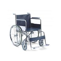 Manual wheelchair W002outdoorwith legreststeel