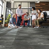 Vinyl flooring TERRA NOVAindoorresidentialcommercial