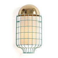 Contemporary wall light MAGNOLIA indoorbrasscopper