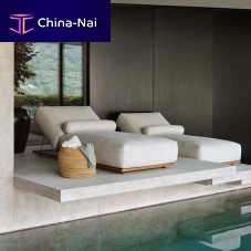 Contemporary sun lounger CLAUD OPEN AIRfabricirokopatio