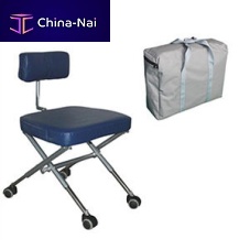 Doctor's office stool dentalon casters