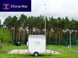 Airport noise monitoring station