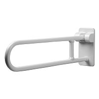 Polyamide grab bar B-49916 VINYL-COATED SWING-UP GRAB BARwall-mountedcommercialwhite