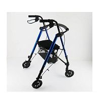 4-wheel rollator DP-SC5001aluminumwith seatwith armrests