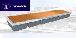 Floating dock S-jetty seriesmodularlanding stagefor marinas