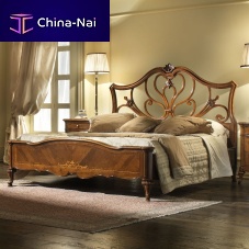 Double bed G 704traditionalwith headboardwith side table