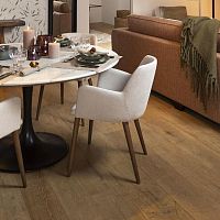 Contemporary chair TERNIindoorlinenleather