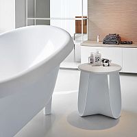 Contemporary stool SAG bamboopolyurethanepolyurethane base