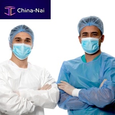 Adult surgical mask bluedisposablehypoallergenic