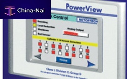 HMI terminal with touch screen PowerViewpanel-mountCAN busdisplay