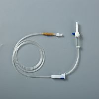 IV infusion set PVCwith drip chamber