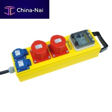 CEE power strip SLK serieswith integrated circuit breakerthree-phasesingle-phase