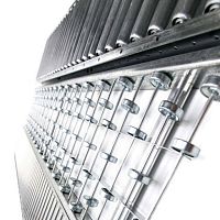 Roller conveyor curvedgravitycarton