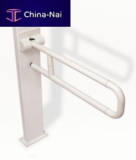 Painted steel grab rail MA.RP60 � RP80RepoxyU-shapedfloor-mounted