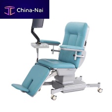 Electric chemotherapy chair YA-DS-D034-sectionon castersadjustable backrest