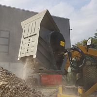 Crusher bucket CBF-L 120 for excavatorsfor loadersfor backhoe loaders