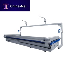 Knife cutting machine PLAZA Serieslaserfor rubberfor foam