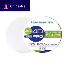 Zirconia dental material 98mm4D Pro Multilayerfor dental bridgesfor dental crownsfor dental inlays