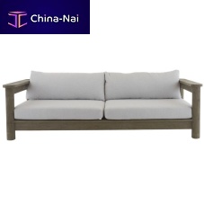 Contemporary sofa CALDWELL outdoorfabricteak