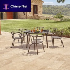 Contemporary dining table Angelwoodenaluminum baserectangular